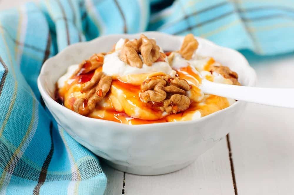 Yogurt with honey